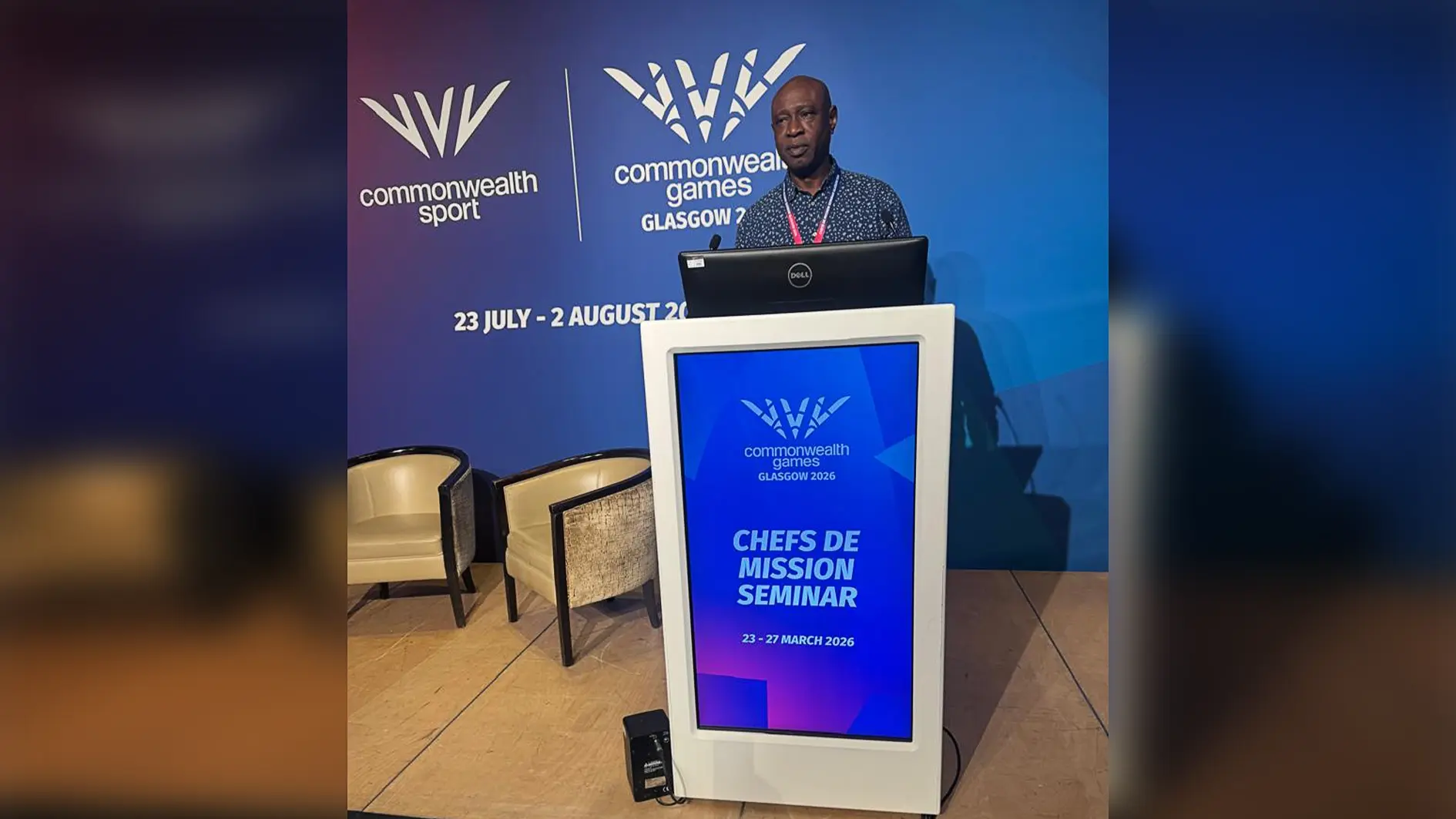 Former Nigerian and African long jump champion, Yusuf Alli