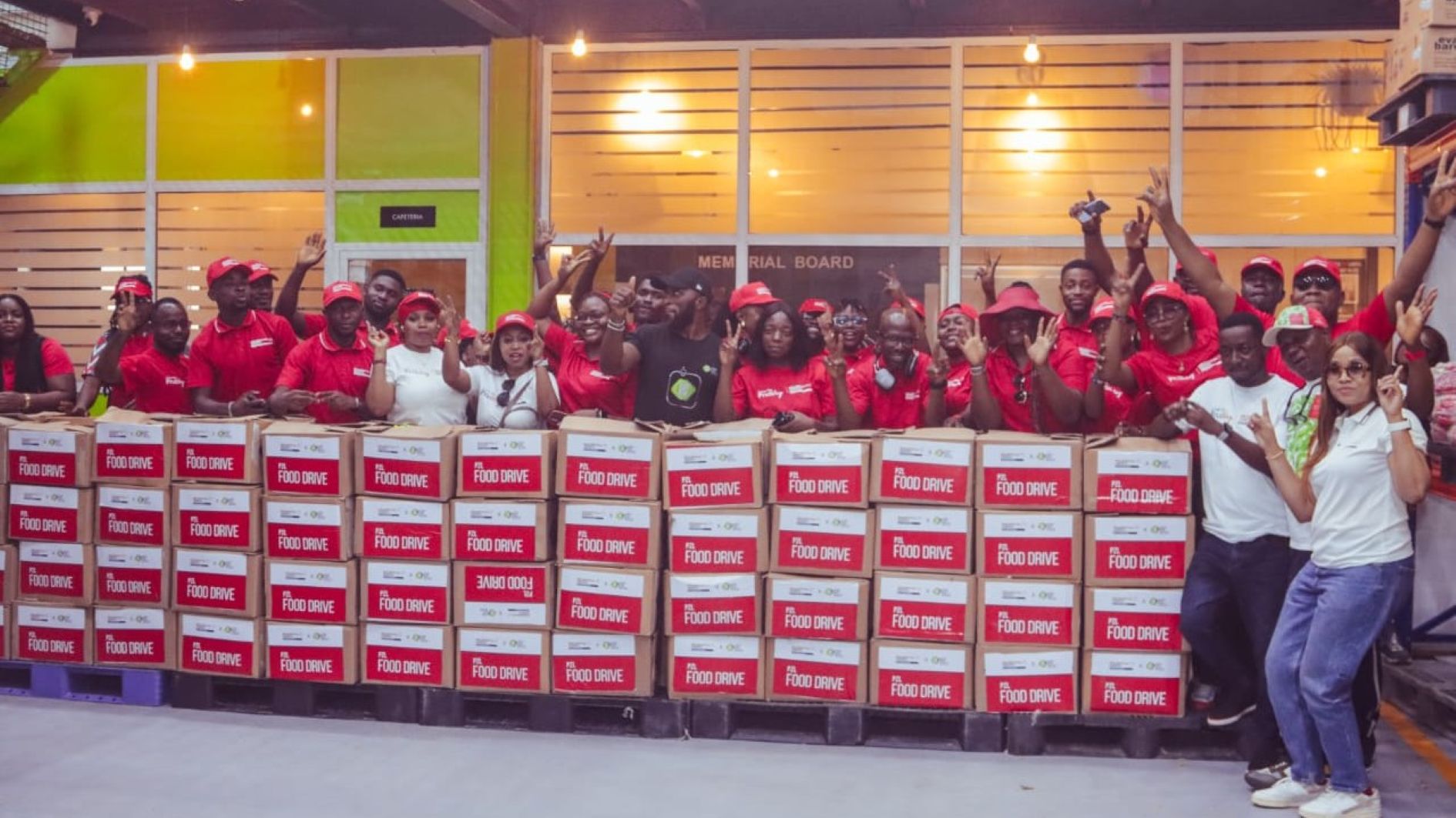 Prudential Zenith Life Insurance and Lagos Food Bank supports 200 households with food aid