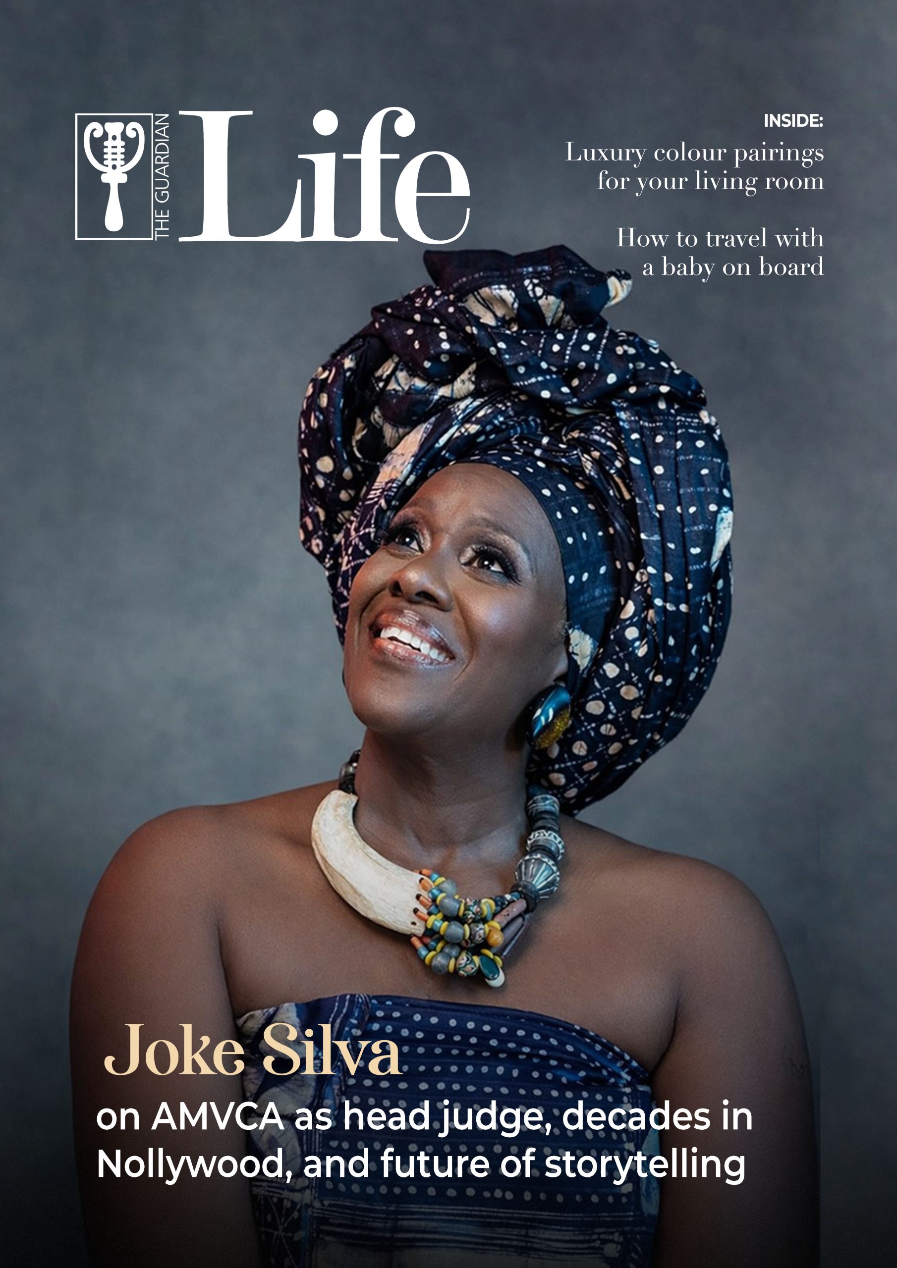 Joke Silva on Guardian Life cover discussing AMVCA role and Nollywood career