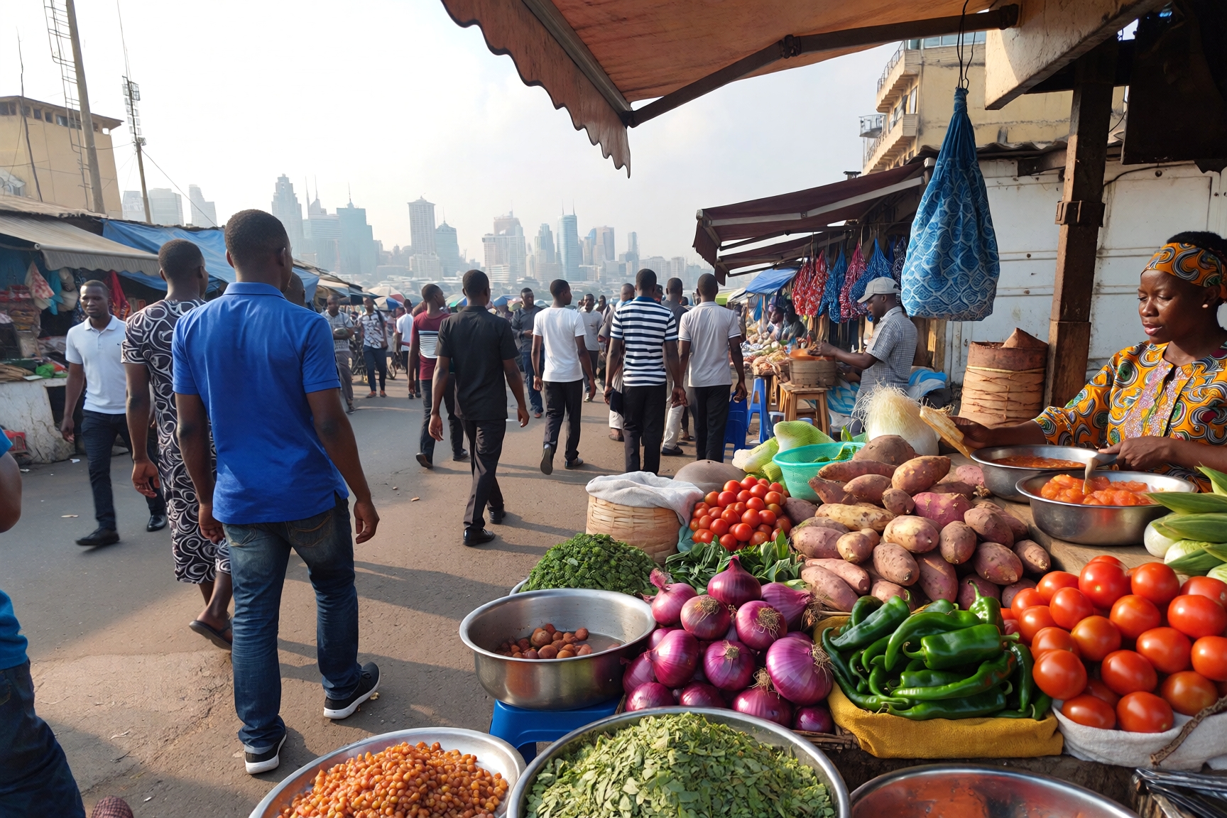 nigeria-standard-of-living-local-market-food-prices-lagos
