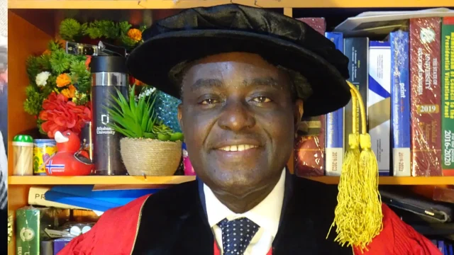 The Director/Facilitator-General of VICBHE, Peter Okebukola