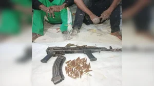 Delta state police command recovers AK-47 rifle