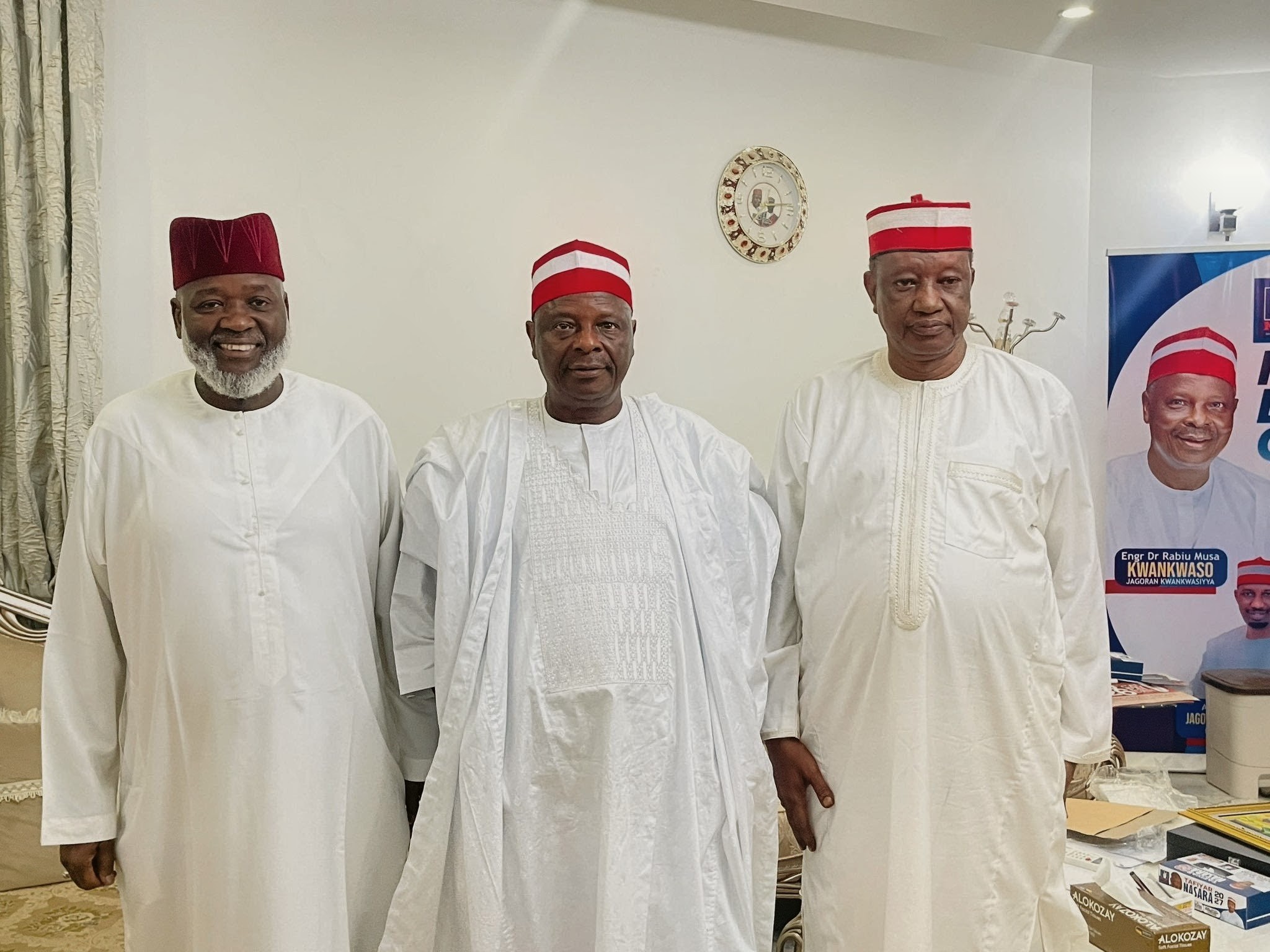 Kano 2027: RMK Unveils Gwarzo as governorship candidate, Gawuna for senate~2
