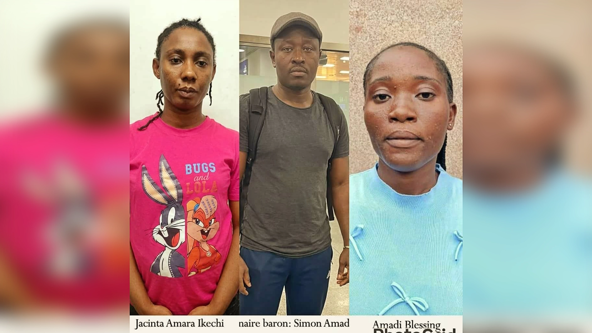 Arrest of a billionaire drug baron, Amadi Simon in Switzerland, and two suspected female kingpins in Nigeria