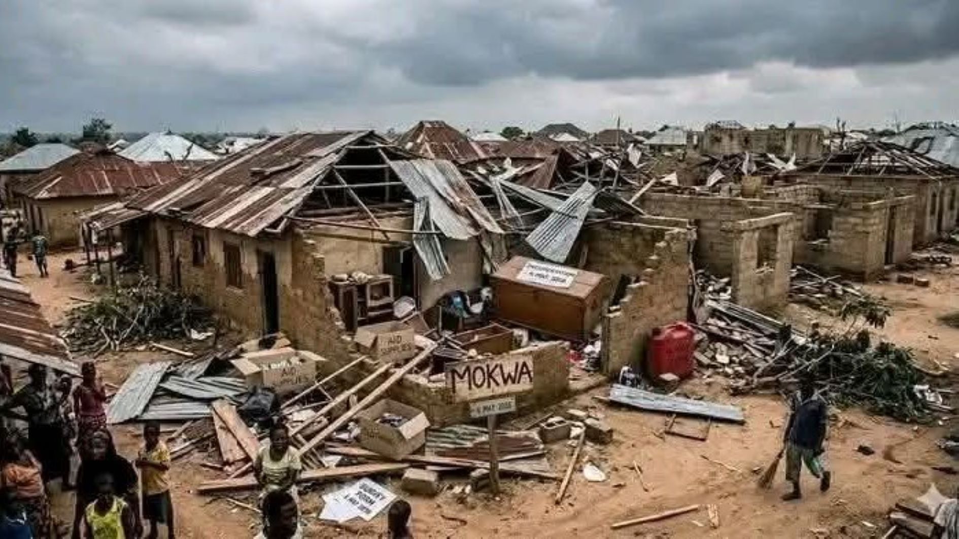 Windstorm destroys about 1,000 houses across Niger communities