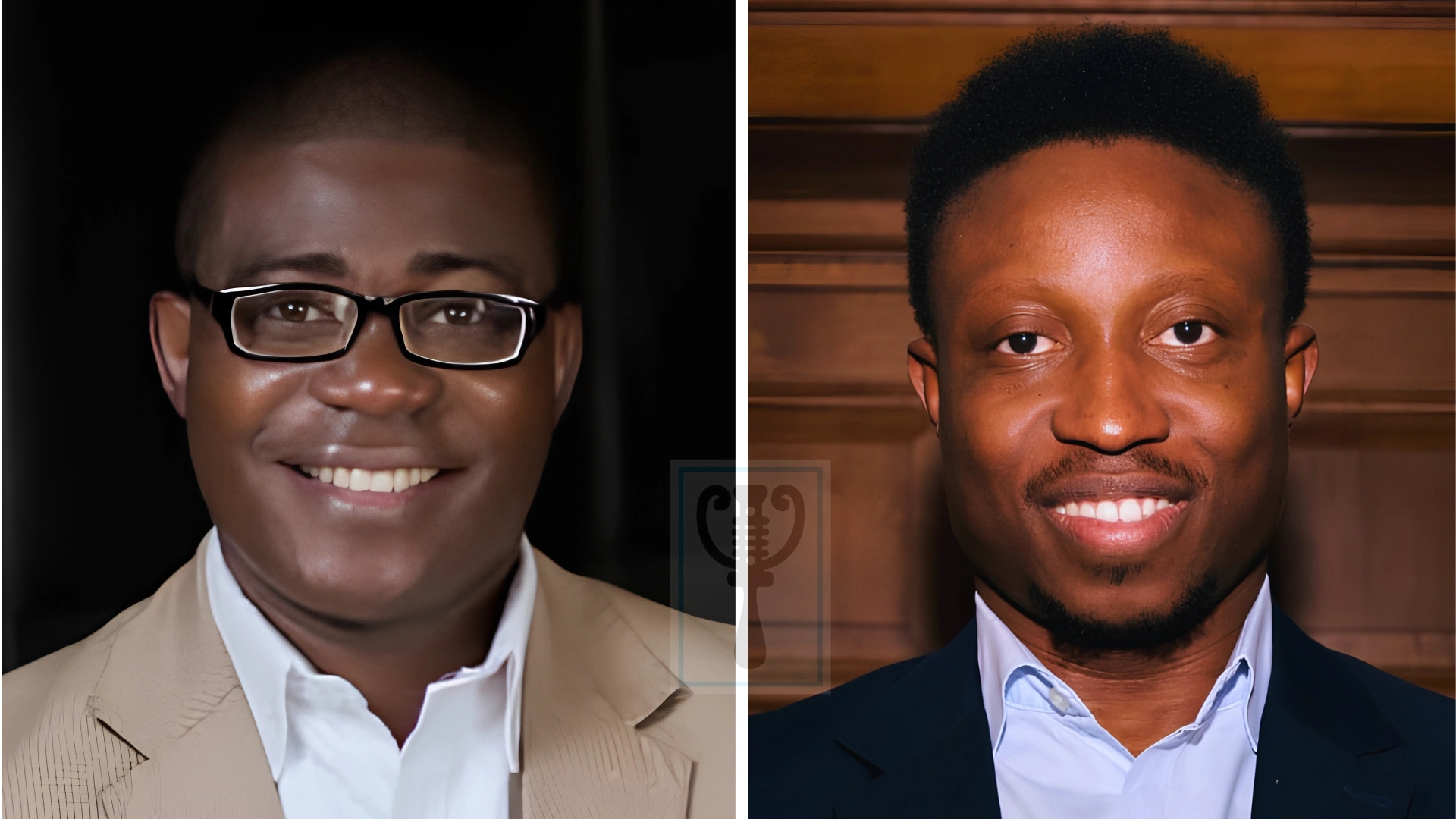 Emmanuel Olorunnisola and Bennet Morka