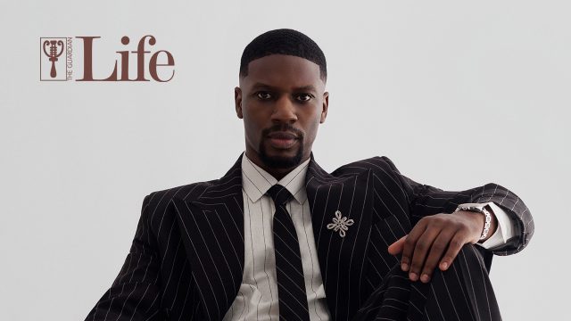 Founder of QIB Productions, Qudus Ibrahim, on the cover of Guardian Life