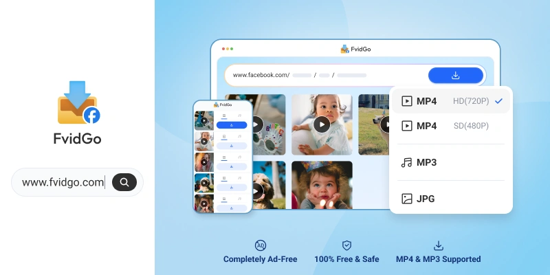 FvidGo Facebook video downloader