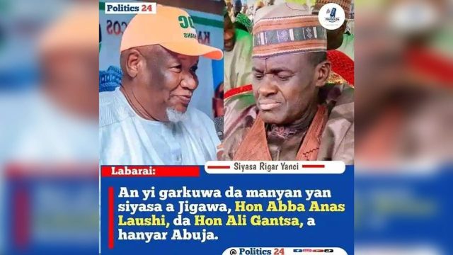 Abba Anas Adamu and Ali Tukur Gantsa,
