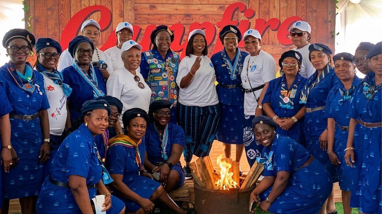 Olave Baden-Powell Society with the first lady of Lagos State