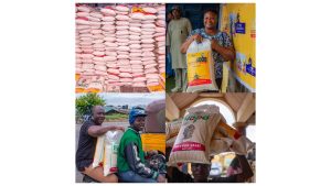 Abiru supports constituents with food distribution across Lagos East