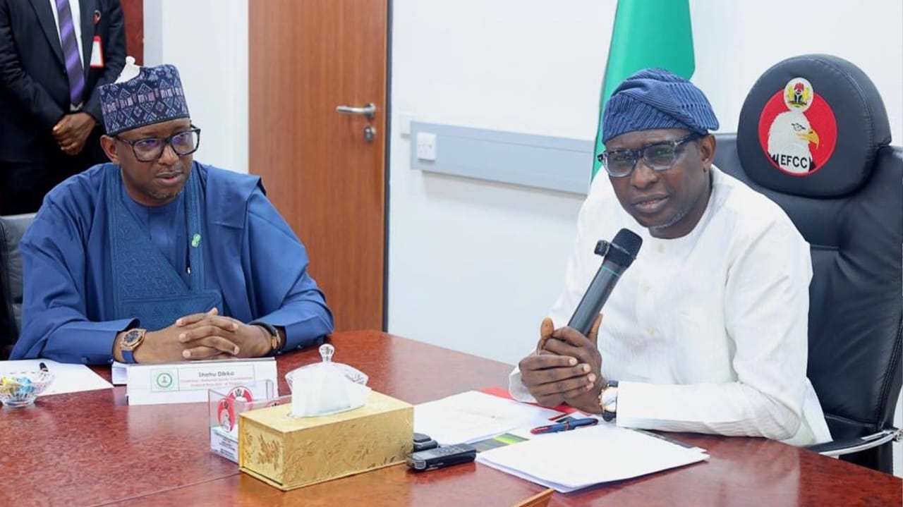 The Executive Chairman of the Economic and Financial Crimes Commission (EFCC), Ola Olukoyede, has called on the Chairman of the National Sports Commission (NSC), Shehu Dikko