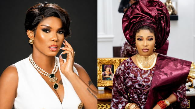 Iyabo Ojo and Lizzy Anjorin
