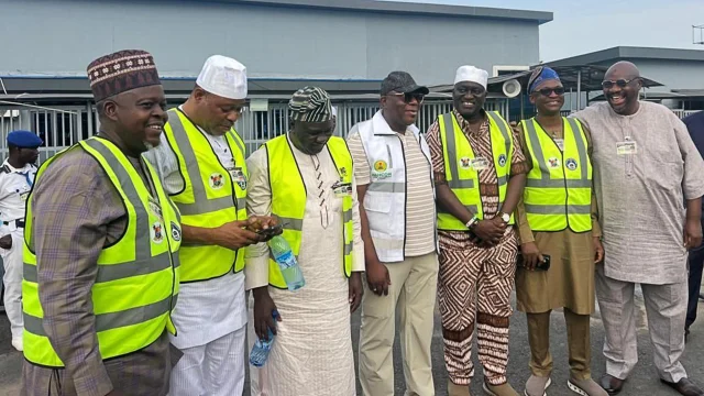 Lagos State Pilgrim officials