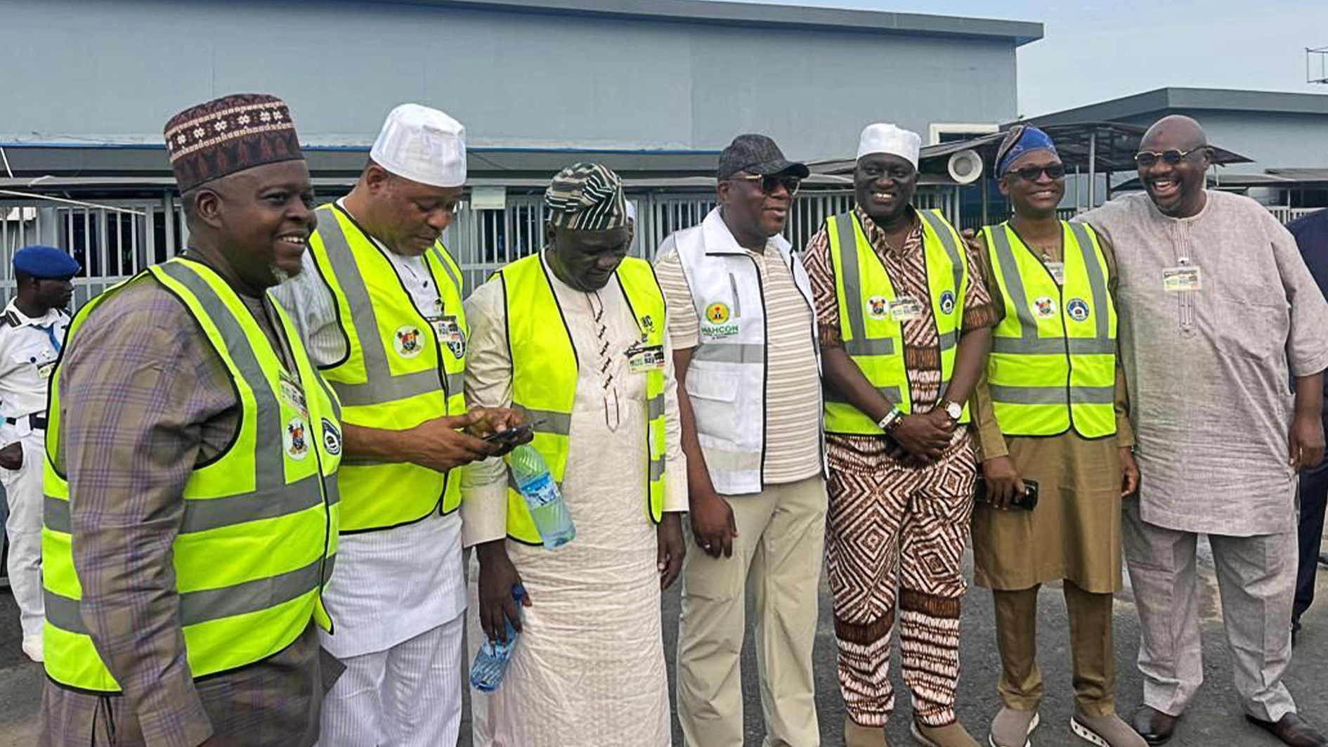 Lagos State Pilgrim officials