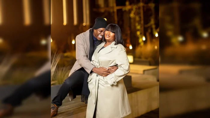 Lateef Adedimeji and Wife, Mo Bimpe