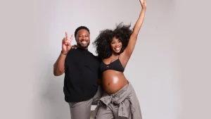 Nollywood actress Sharon Ooja and husband.