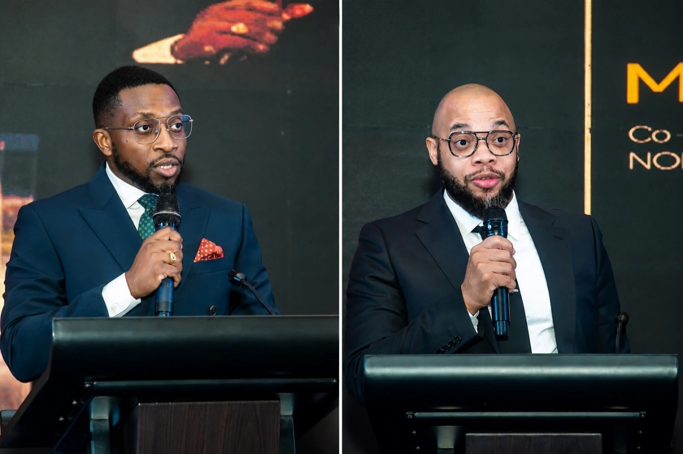 Mr. Babatunde Dada( NOLT Finance MD/CEO ), Mr. Robert Ijewere (NOLT Finance Executive Director )