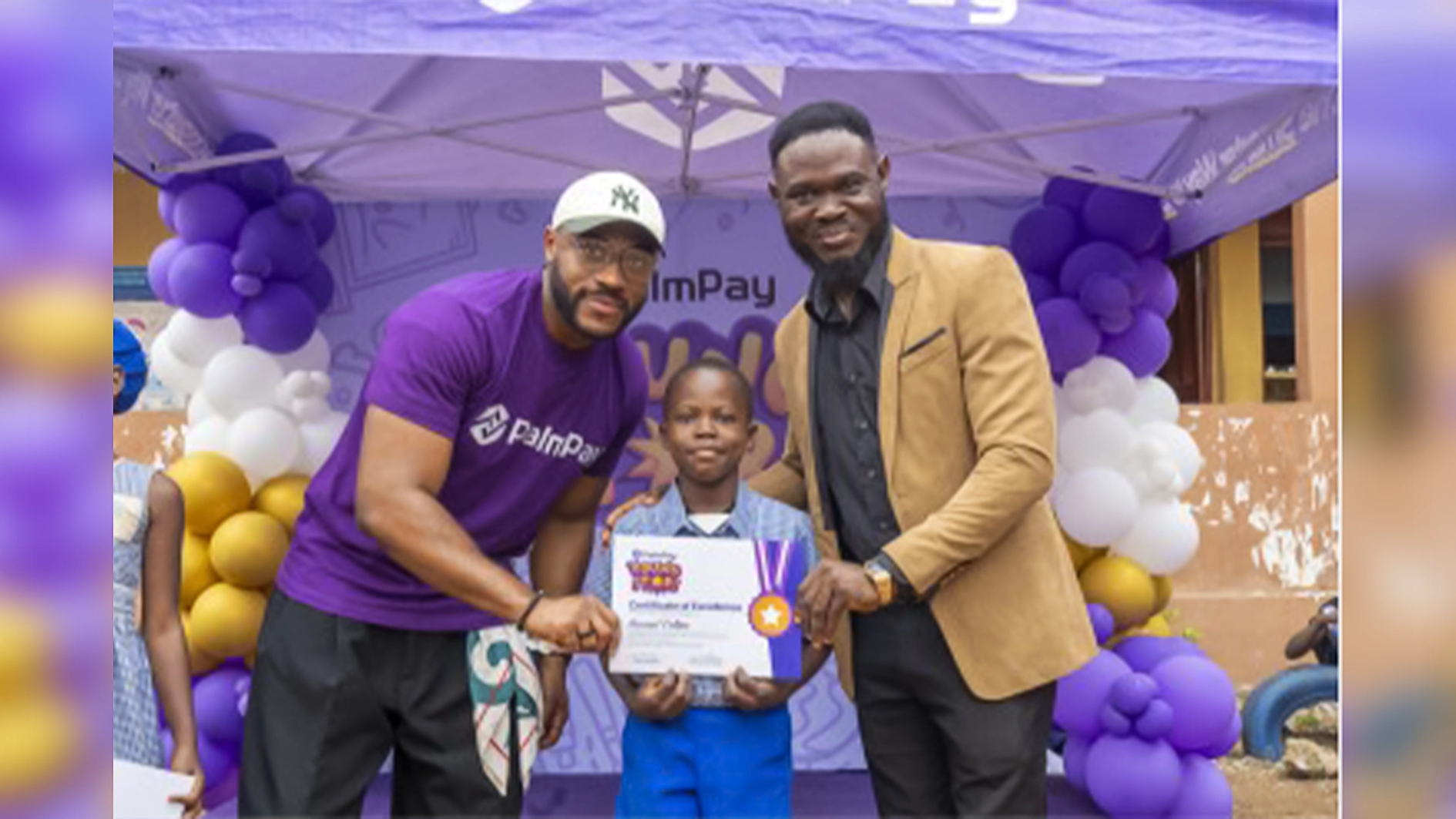 Another recipient from Adeniyi Primary School, Lagos