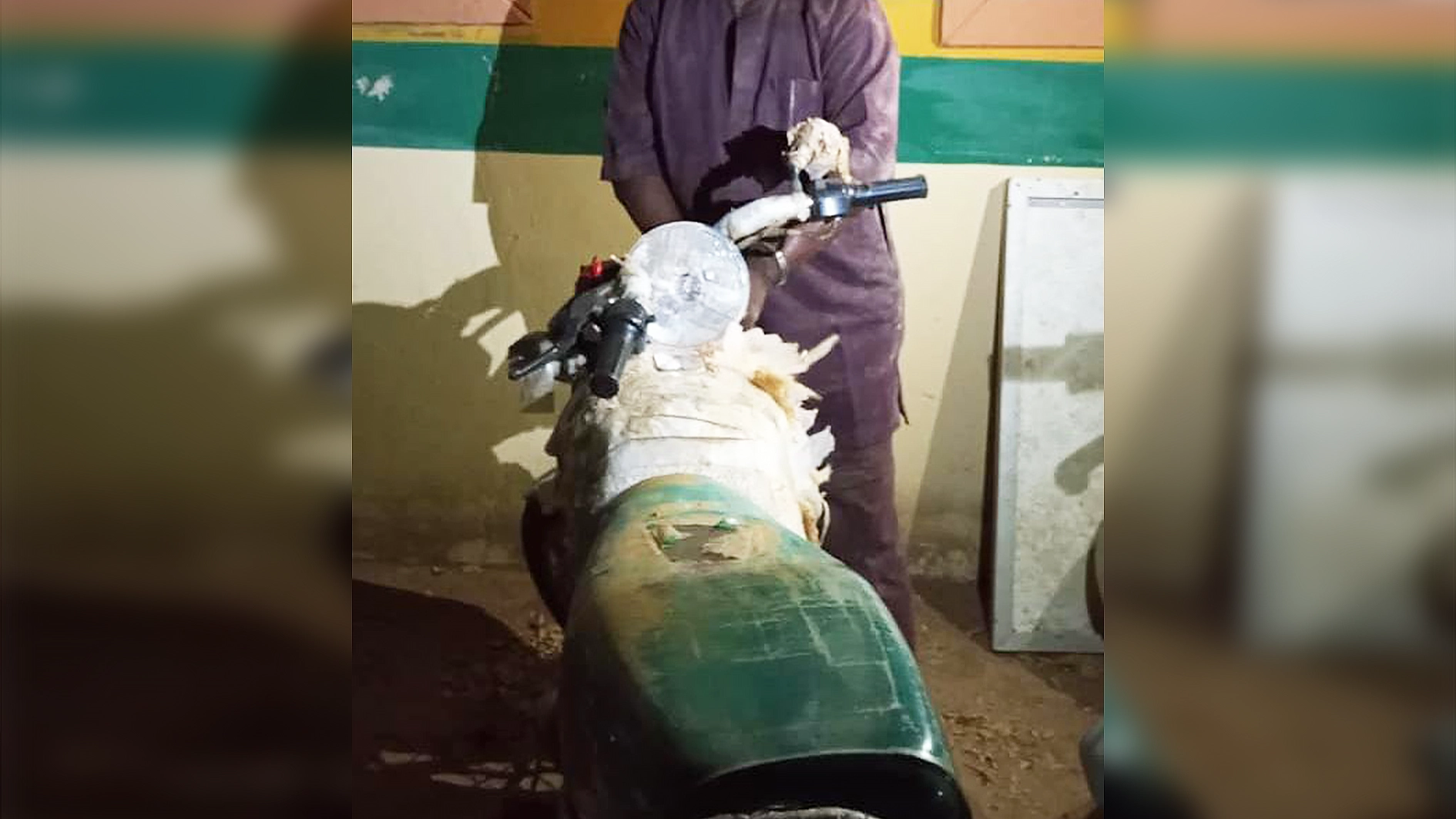 Recovered Motorcycle