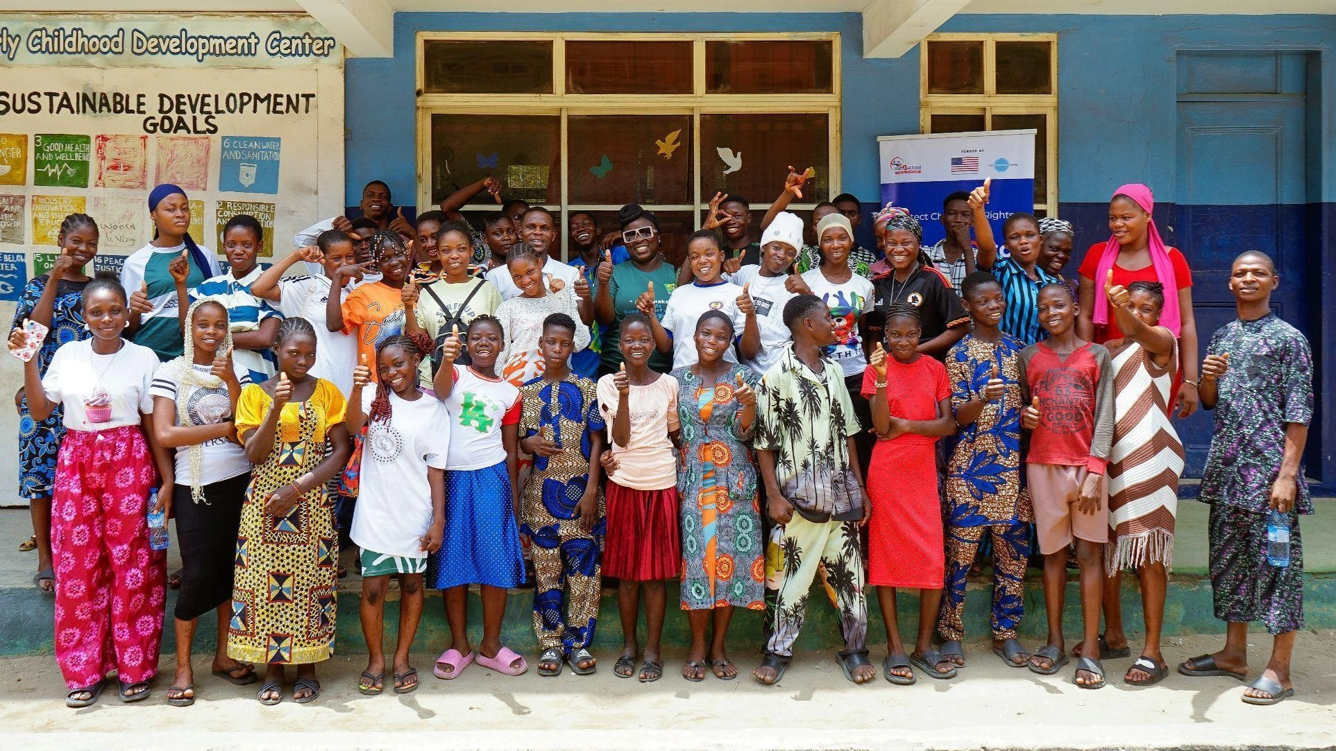 A cross section of participants of the CDW skills acquisition after the quarterly psychosocial and mentorship sessions.