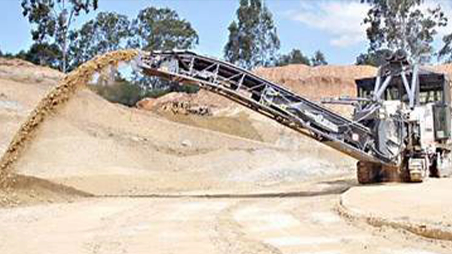 Sand mining