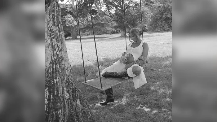 Temi Otedola Stuns in Elegant Black-and-White Pregnancy Shoot