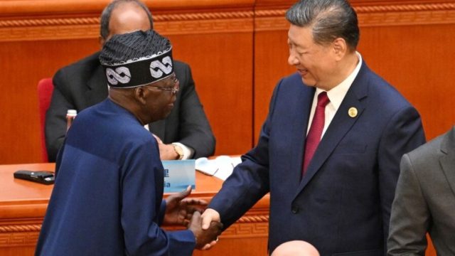 Tinubu with Chinese President XI
