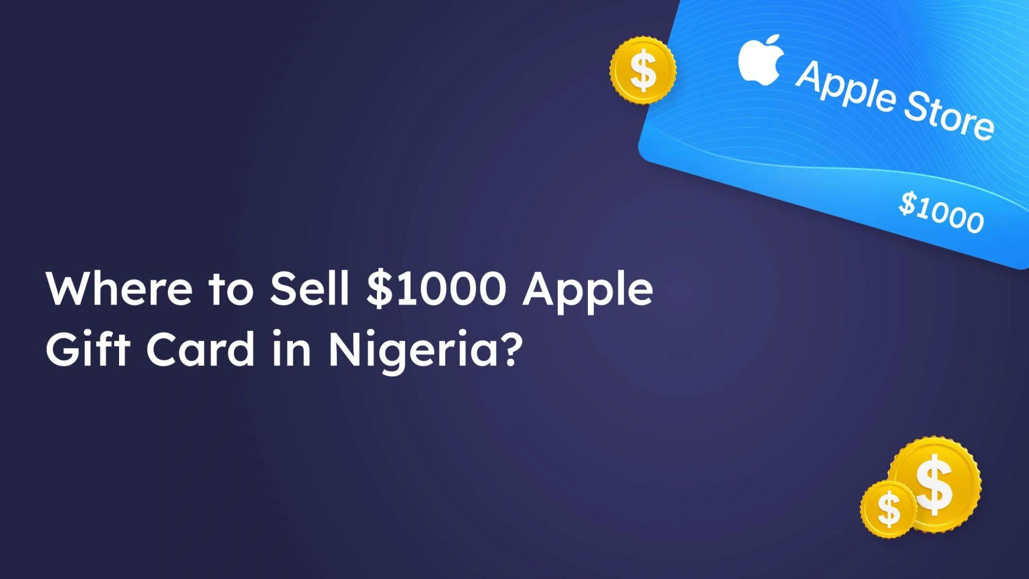 Discover where to sell a $1000 Apple gift card in Nigeria safely, get competitive naira rates, avoid scams and enjoy faster payouts through trusted platforms.
