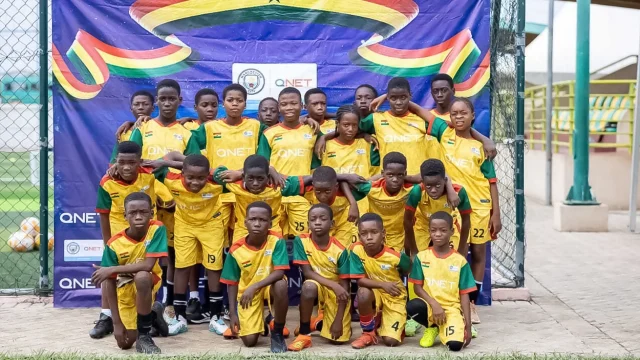 Young Ghanaian footballers