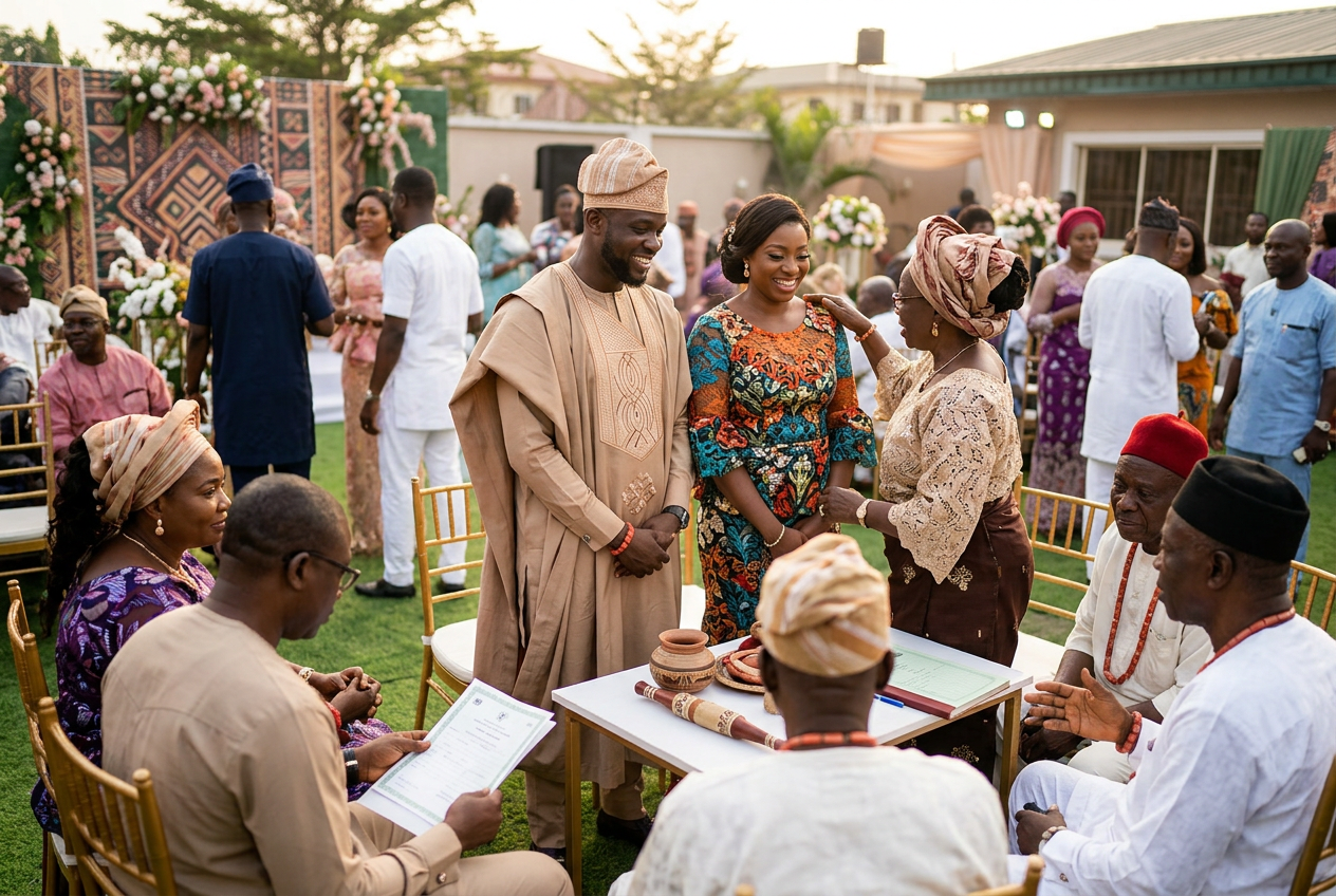 common-marriage-types-in-nigeria-customary-wedding