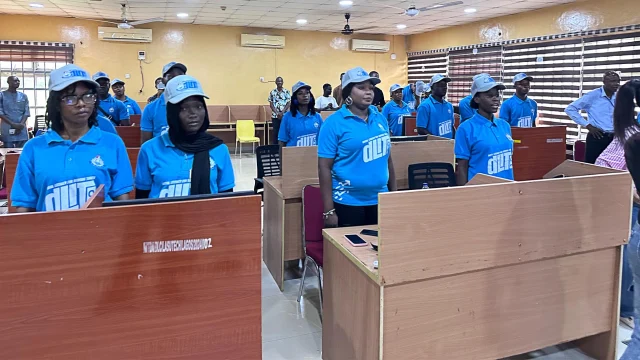Participants at the Ikorodu traders businesses in digital skills