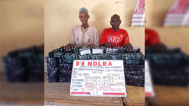 Arrested grand parents