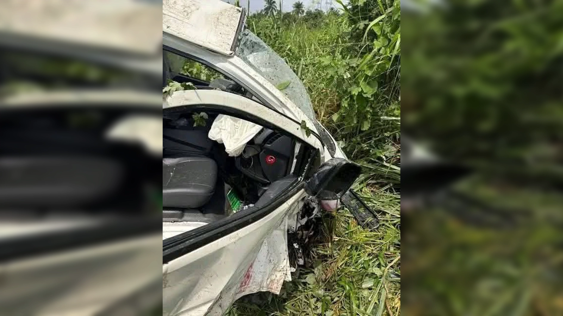 The affected vehicle.