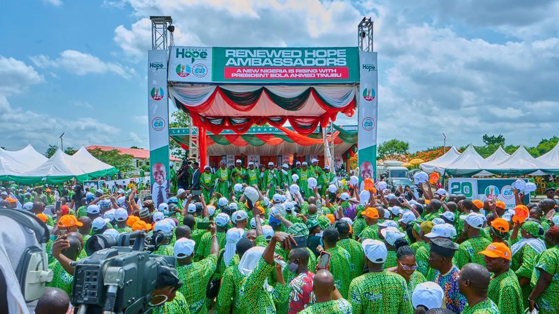 Inauguration of  the Ondo State chapter of the Renewed Hope Ambassadors (RHA)