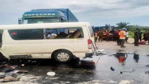 Accident on Sagamu-Benin Expressway