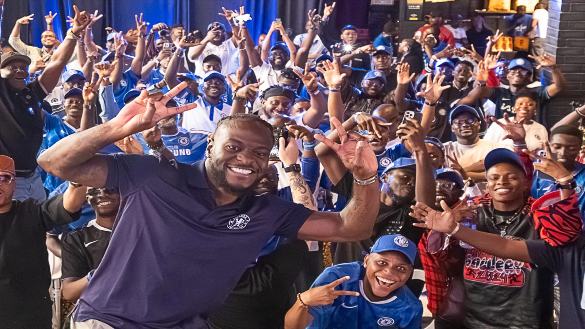 Victor Moses explains Chelsea's huge fan base in Africa