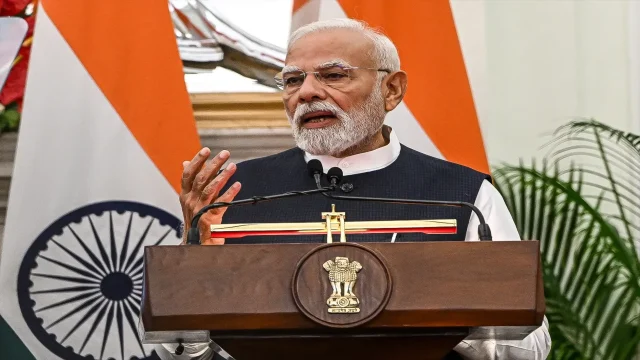 Indian  Prime Minister Narendra Modi