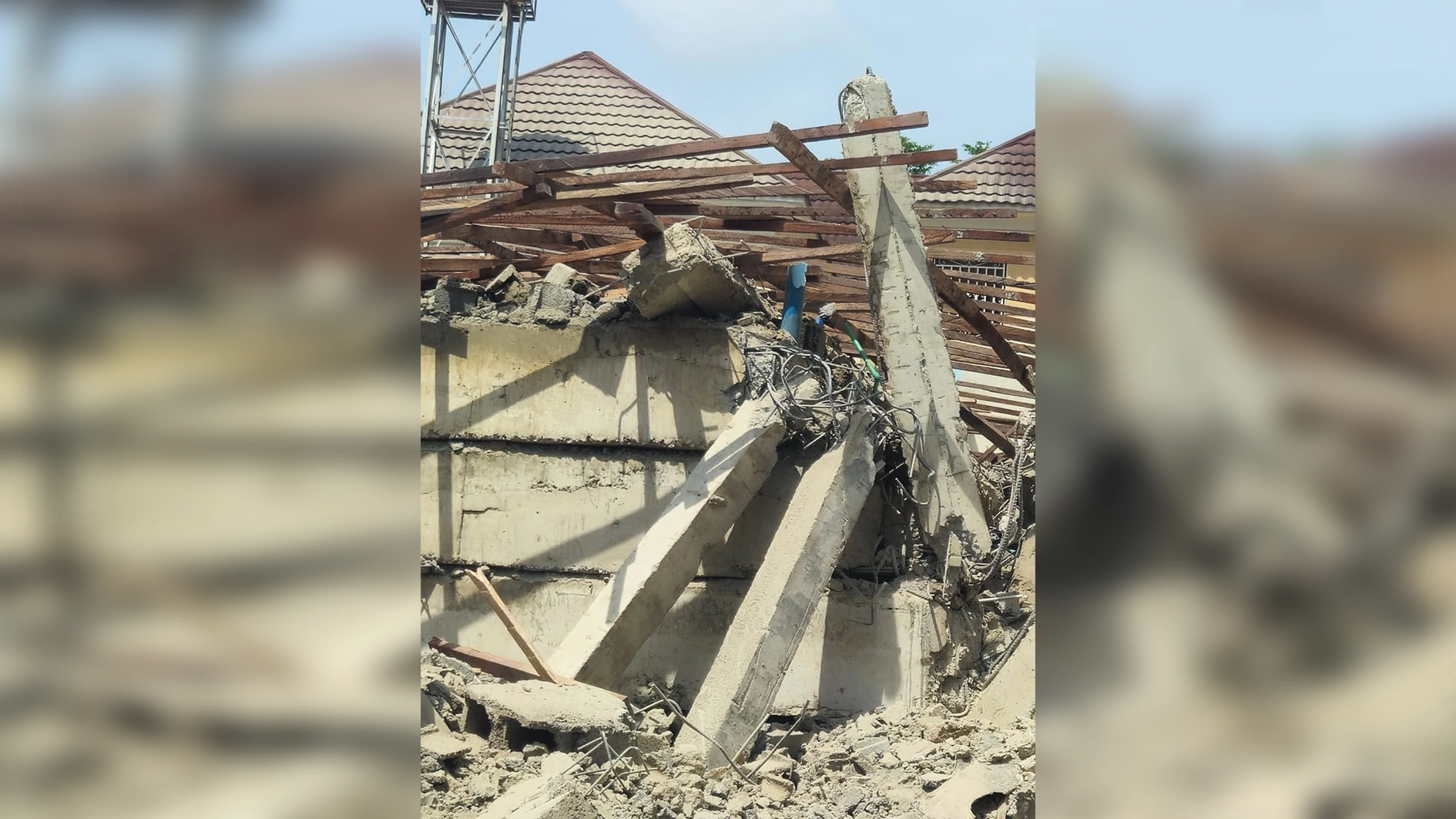 The collapsed structure