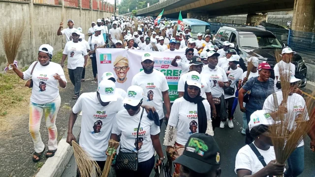 A march for President Tinubu in Lagos