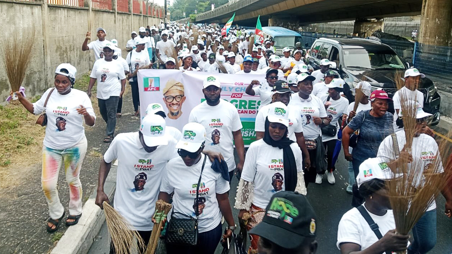 A march for President Tinubu in Lagos