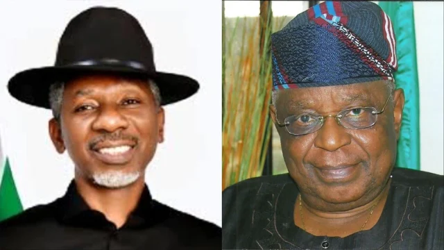 Hon. Okey-Joe Onuakaluasi and Lagos GAC Member, Henry Ajomale