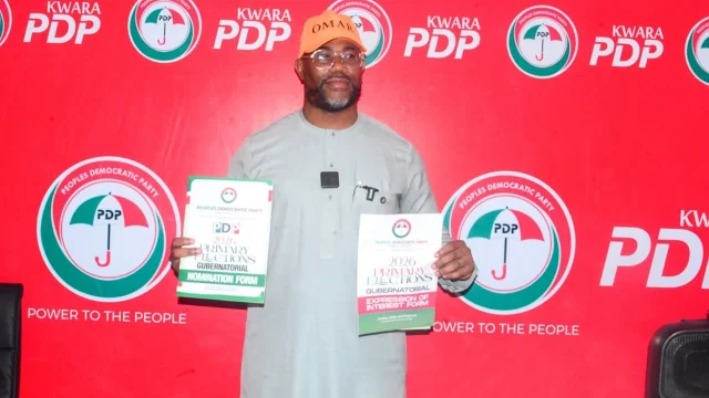 PDP governorship aspirant, Omar Bolaji Gambari