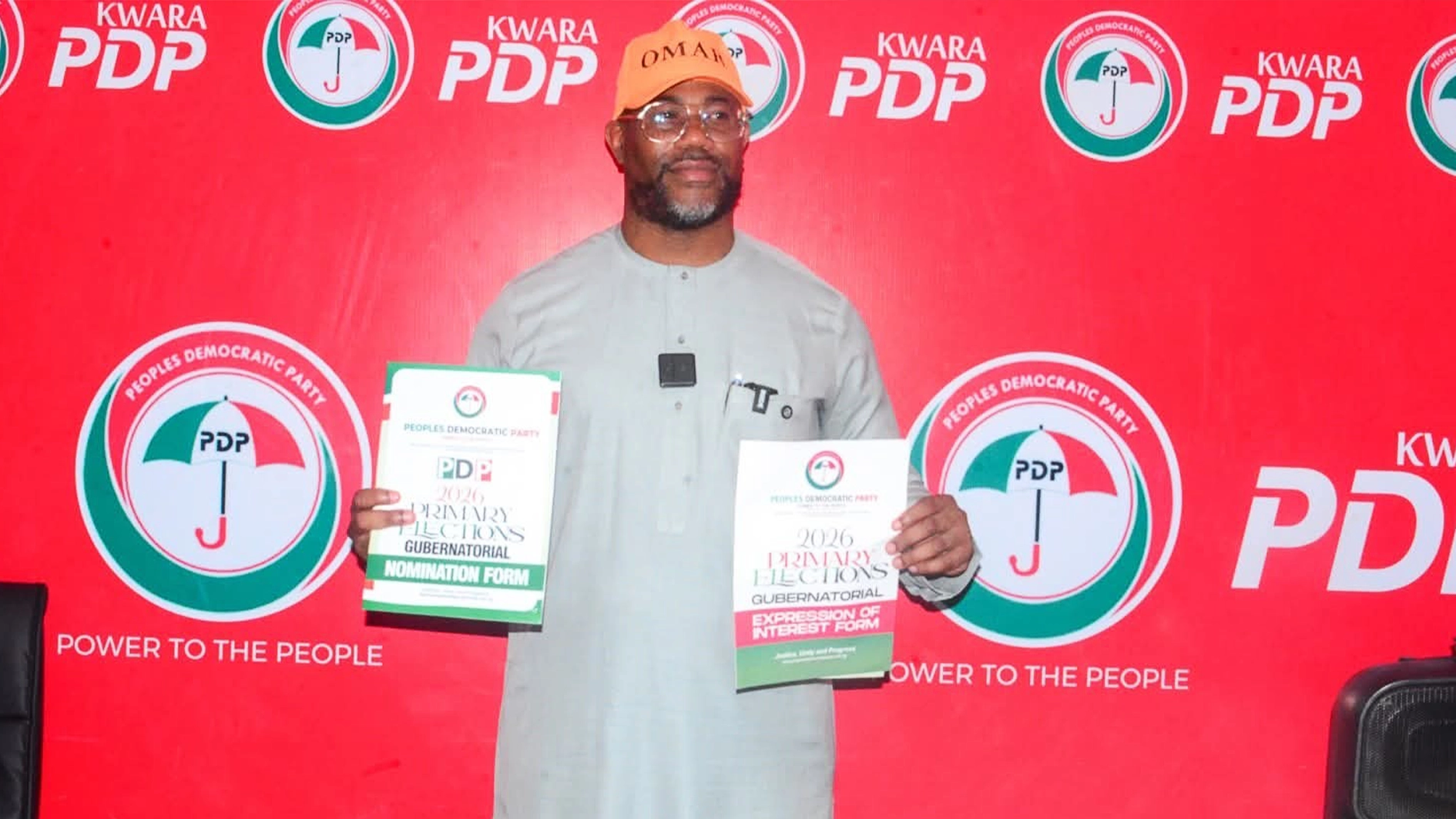 PDP governorship aspirant, Omar Bolaji Gambari