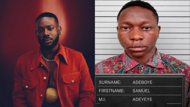 Singer Adekunle Gold and Adeboye Samuel