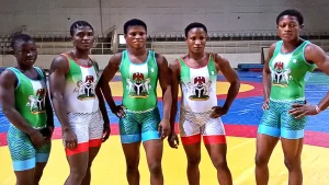 Nigeria’s Women Wrestling team