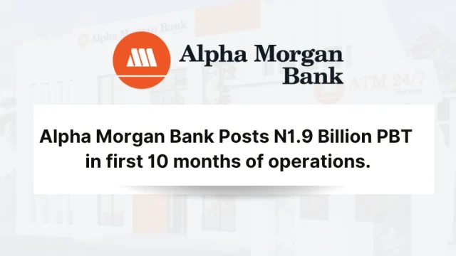 Alpha Morgan Bank Financials