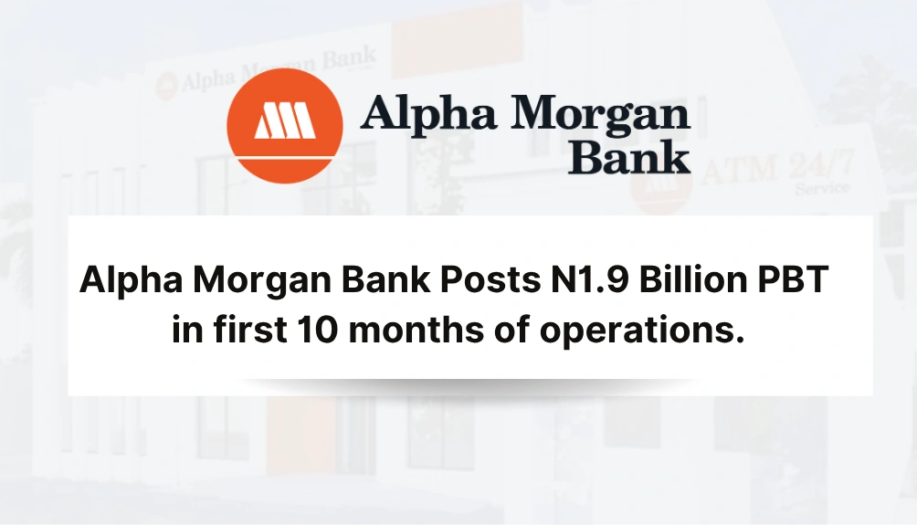 Alpha Morgan Bank Financials