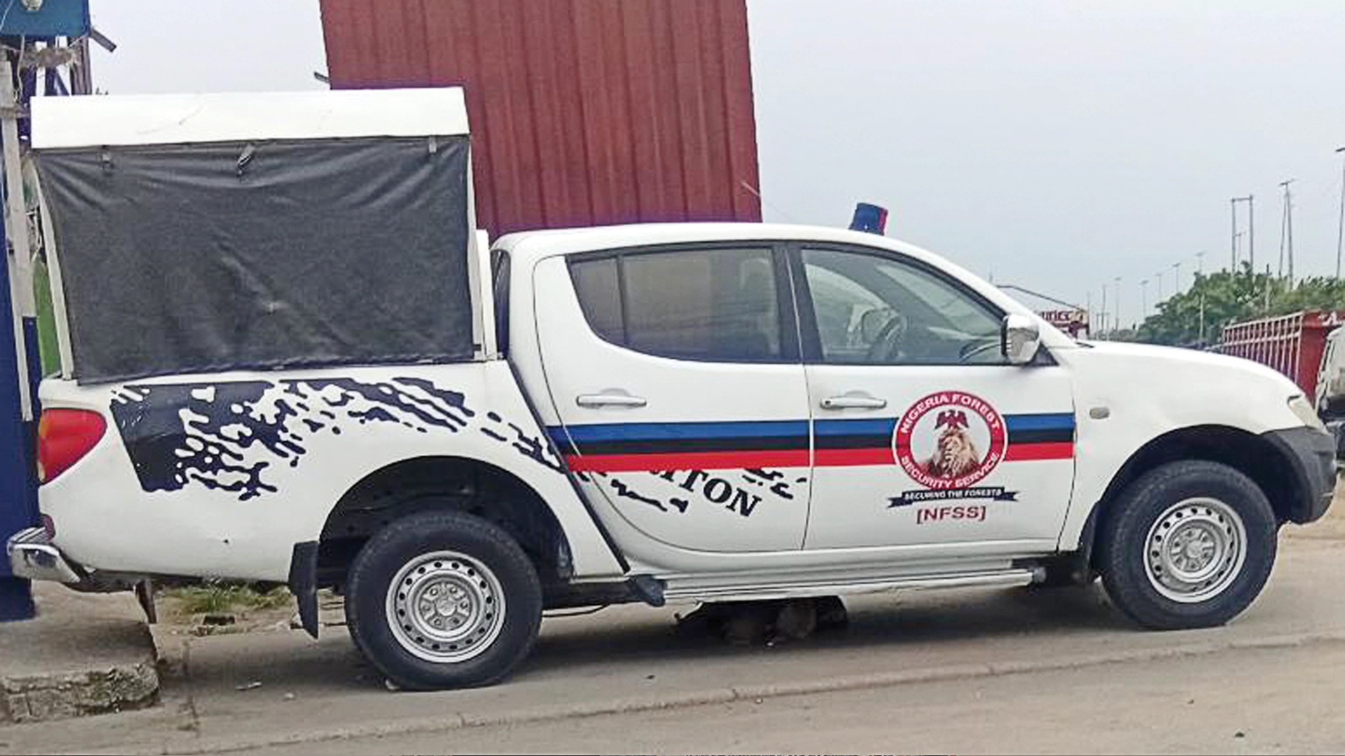 Two forest guard patrol vehicles deployed for other activities in mile 2, as officers battle insecurity