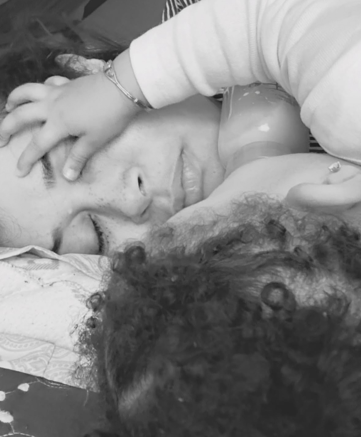 Adunni Ade and baby Sal